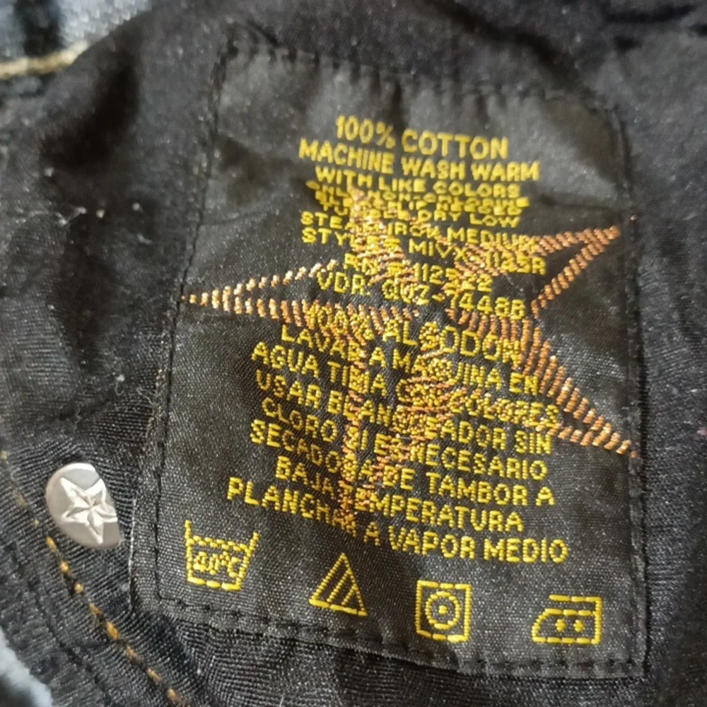 Mens Jeans INDIGO STAR b62 See Measurements 34 31